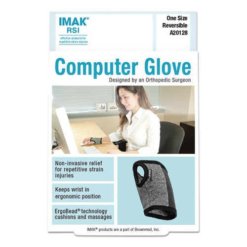 IMAK RSI Computer Glove, Black (20128)