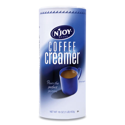N'Joy Non-Dairy Coffee Creamer, 16 oz Canister, 8/Carton, Delivered in 1-4 Business Days (22001134)