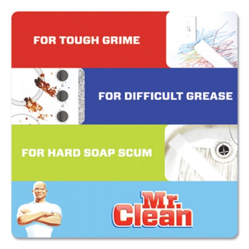 Mr. Clean Magic Eraser Variety Pack, Extra Durable; Bath; Kitchen, White, 4.6 x 2.3, 0.7" Thick, White 6/Pack (69523PK)