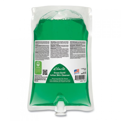 Betco Green Earth Lotion Skin Cleanser Refill, Fresh Meadow, 1,000 mL Bag, 6/Carton (7832900)
