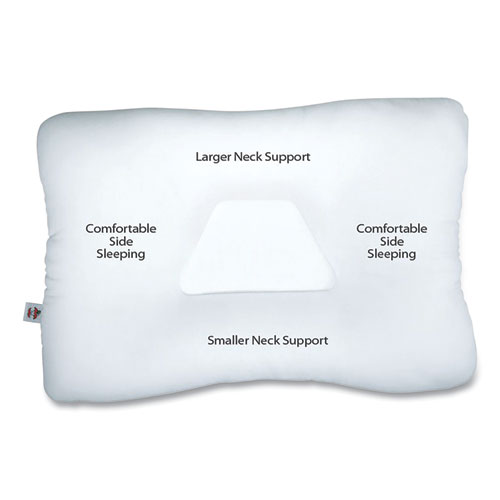 Core Products MID-CORE CERVICAL PILLOW, STANDARD, 22 X 4 X 15, GENTLE, WHITE (541867)
