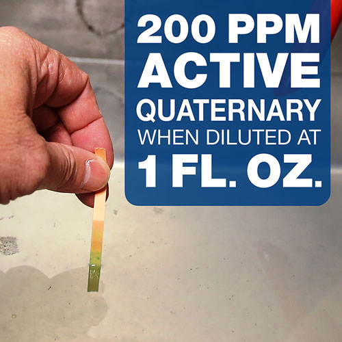 Clean Quick Broad Range Quaternary Sanitizer, Sweet Scent, 1 gal Bottle, 3/Carton (07535)