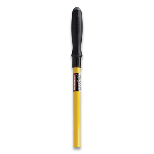 Rubbermaid Commercial HYGEN 58" Quick-Connect Handle Yellow Q750YW 