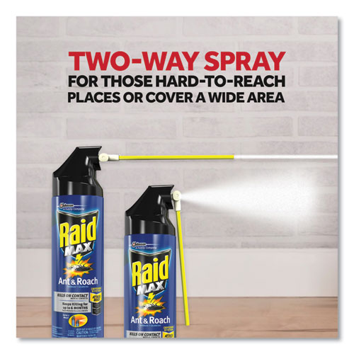 Raid Ant/Roach Killer, 14.5 oz, Aerosol Spray Can, Unscented (655571EA)