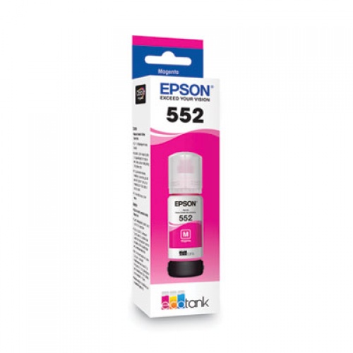 Epson T552320S (T552) Claria High-Yield Ink, 70 mL, Magenta