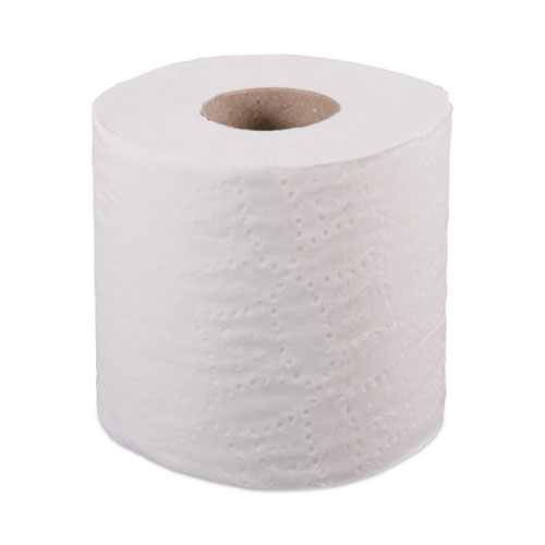 Boardwalk One-Ply Toilet Tissue, Septic Safe, White, 1,000 Sheets, 96 Rolls/Carton (6170B)