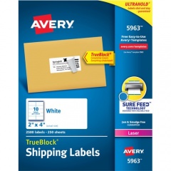 Avery Easy Peel White Shipping Labels (5963)