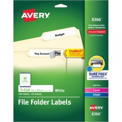 Avery TrueBlock File Folder Labels (8366)