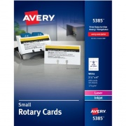 Avery Uncoated Rotary Cards - 2-Sided Printing (5385)
