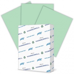 Hammermill Paper for Copy 8.5x11 Laser, Inkjet Colored Paper - Green - Recycled - 30% Recycled Content (103366)