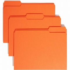 Smead Colored 1/3 Tab Cut Letter Recycled Top Tab File Folder (12543)