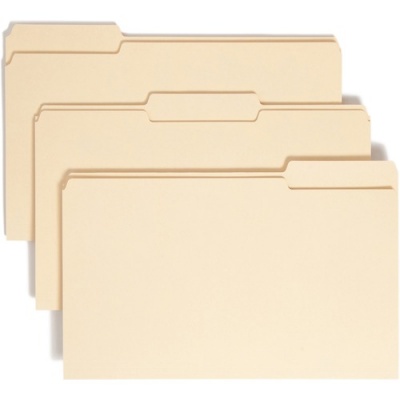 Smead 1/3 Tab Cut Legal Recycled Top Tab File Folder (15339)