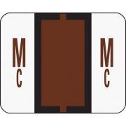 Smead BCCR Bar-Style Color-Coded Labels (67097)