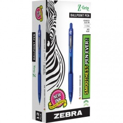 Zebra Z-Grip Retractable Ballpoint Pens (22220)
