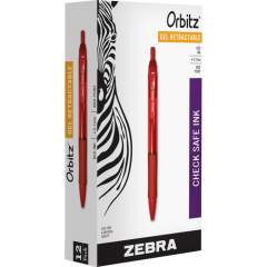 Zebra Orbitz Retractable Gel Pens