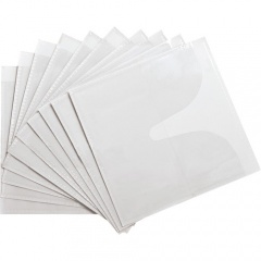 Compucessory Self-Adhesive Poly CD/DVD Holders (26555)
