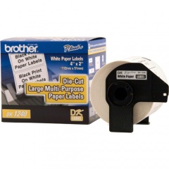 Brother DK1240 - Large Multi-Purpose White Paper Labels