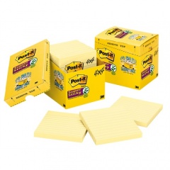 Post-it Super Sticky Lined Notes Cabinet Pack (67512SSCP)