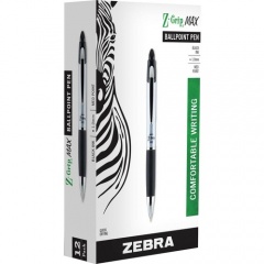 Zebra Z-grip Max Retractable Ballpoint Pens (22410)