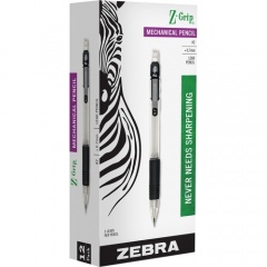 Zebra Z-grip Clear Barrel Mechanical Pencil (52410)