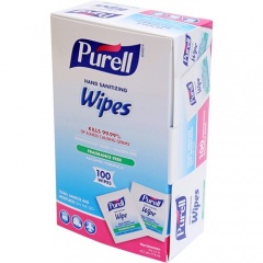 PURELL On-the-go Sanitizing Hand Wipes (902210BX)