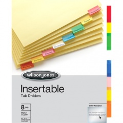 Wilson Jones Insertable Tab Dividers (54311)