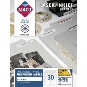 MACO Assorted Laser/Inkjet File Folder Labels (MLFF31)