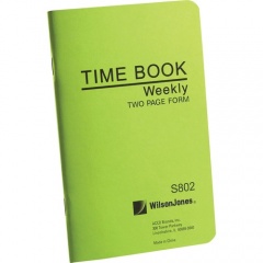 Wilson Jones Foreman's Time Book (S802)