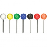 Gem Office Products Round Head Map Tacks (MTA)