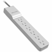 Belkin SurgeMaster Home Grade Surge Protector, 6 Outlets, 4-Foot Cord, 709 Joules (BE10600004)