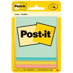 Post-it Notes Original Notepads -Marseille Color Collection (5401)
