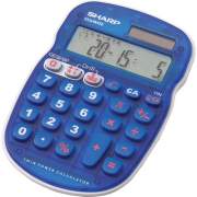 Sharp EL-S25B-BL 10-Digit Handheld Math Quiz Calculator