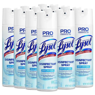 Professional LYSOL Linen Disinfectant Spray (74828CT)