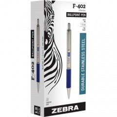 Zebra F402 Retractable Ballpoint Pen (29220)