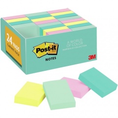 Post-it Notes Value Pack - Marseille Color Collection (65324APVAD)