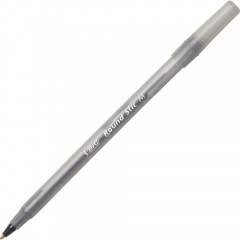 BIC Round Stic Ballpoint Pens (GSM609BK)