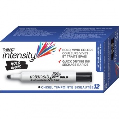 BIC Intensity Bold Color Dry Erase Markers (DEC11BK)