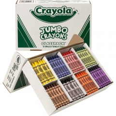 Crayola Jumbo Crayon Classpack (528389)
