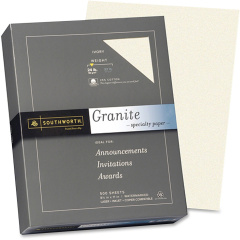 Southworth Colors + Textures 934C Inkjet, Laser Copy & Multipurpose Paper - Ivory - Recycled - 50% Recycled Content