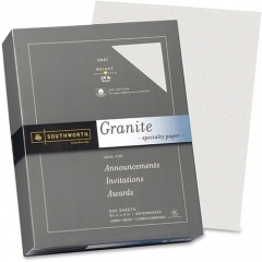Southworth Laser, Inkjet Copy & Multipurpose Paper - Gray - Recycled - 50% Recycled Content (914C)