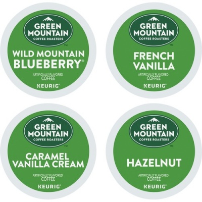 Green Mountain Coffee Roasters Flavored Variety Sampler (6502)