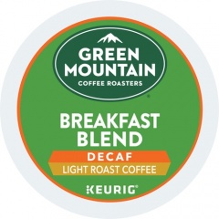 Green Mountain Coffee Roasters Decaf Breakfast Blend (7522)