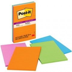 Post-it Super Sticky Notes - Rio de Janeiro Color Collection (4621SSAU)