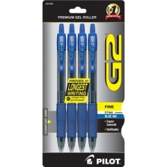 Pilot G2 Retractable Gel Ink Rollerball Pens (31058)