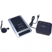 AmpliVox 6-station Jack Box Cassette Recorder (sl1039)