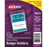 Avery Vertical Style Heavy-Duty Badge Holders (74472)