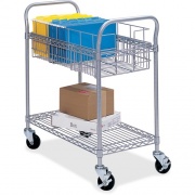 Safco Wire Mail Cart (5235GR)