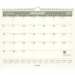 AT-A-GLANCE 100% PCW Monthly Wall Calendar (PMG7728)