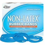 Alliance Rubber 42549 Non-Latex Rubber Bands with Antimicrobial Protection - Assorted sizes (#54)