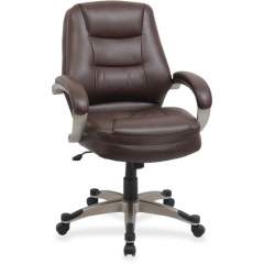 Lorell Westlake Series Mid Back Management Chair (63281)